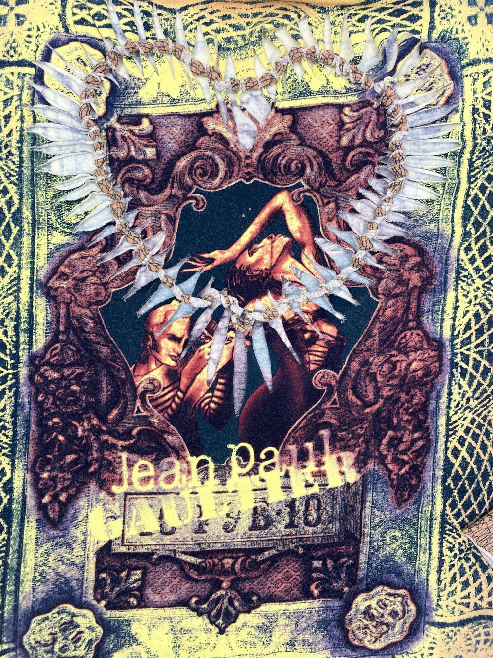 Jean Paul Gaultier 1995 braided cutout top — JAMES VELORIA
